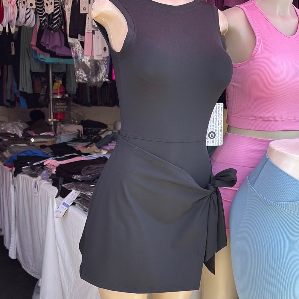 Black Sleeveless Mini Dress